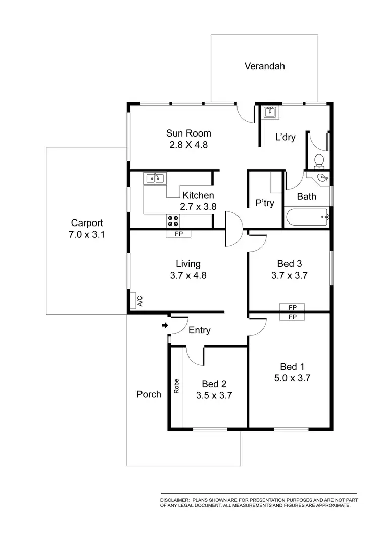 Floorplan of Homely house listing, 4 Miell Street, West Croydon SA 5008