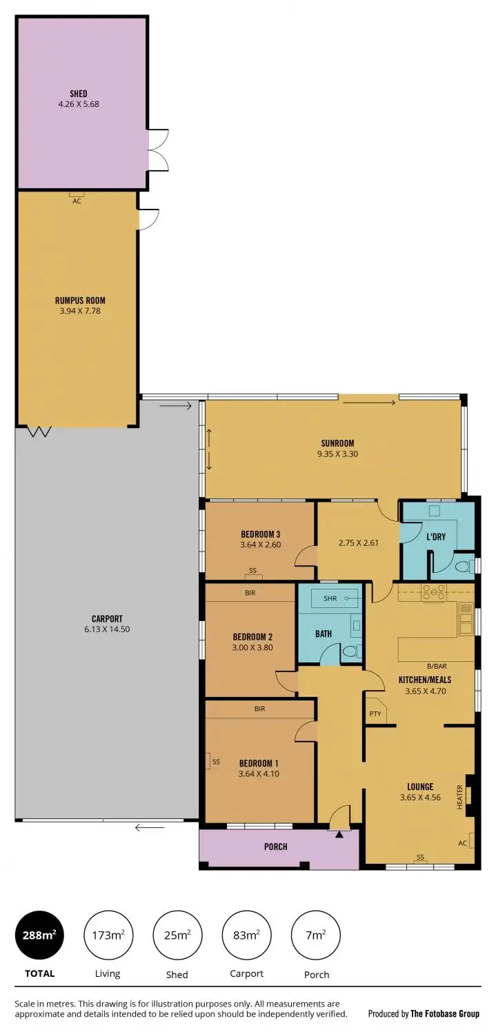 Floorplan of Homely house listing, 22 Gawler Avenue, Welland SA 5007