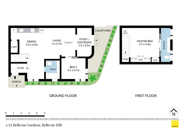 Floorplan of Homely apartment listing, 2/5A Bellevue Gardens, Bellevue Hill NSW 2023