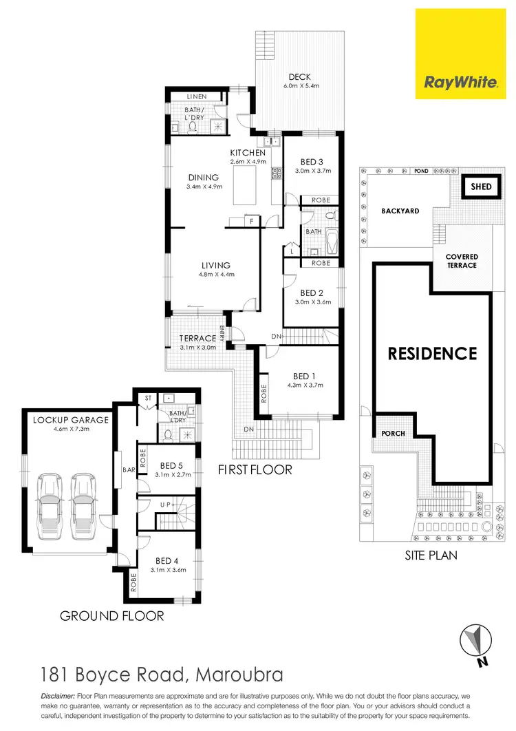 Floorplan of Homely house listing, 181 Boyce Road, Maroubra NSW 2035