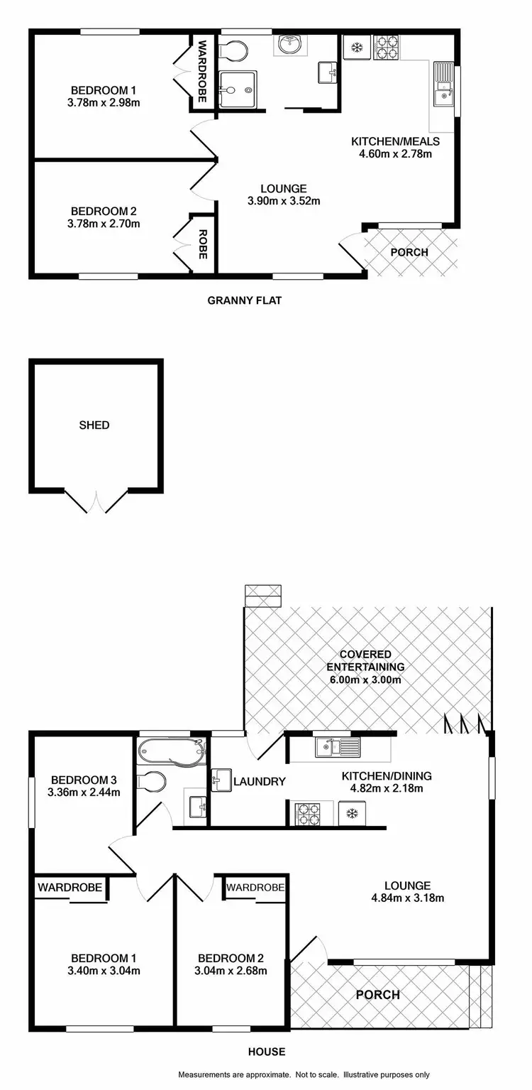 Floorplan of Homely house listing, 69 & 69a Desborough Road, Colyton NSW 2760
