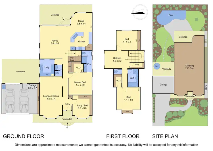 Floorplan of Homely house listing, 9 Parkwood Rise, Ringwood North VIC 3134