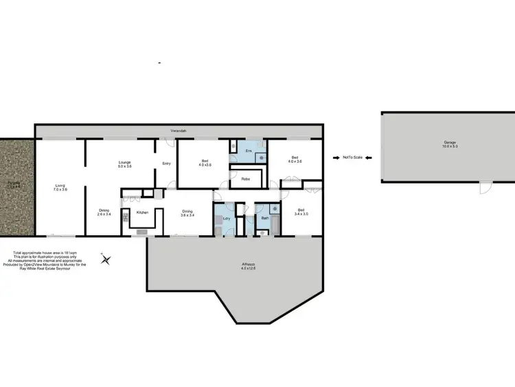 Floorplan of Homely house listing, 32 O'Sullivan Road, Seymour VIC 3660
