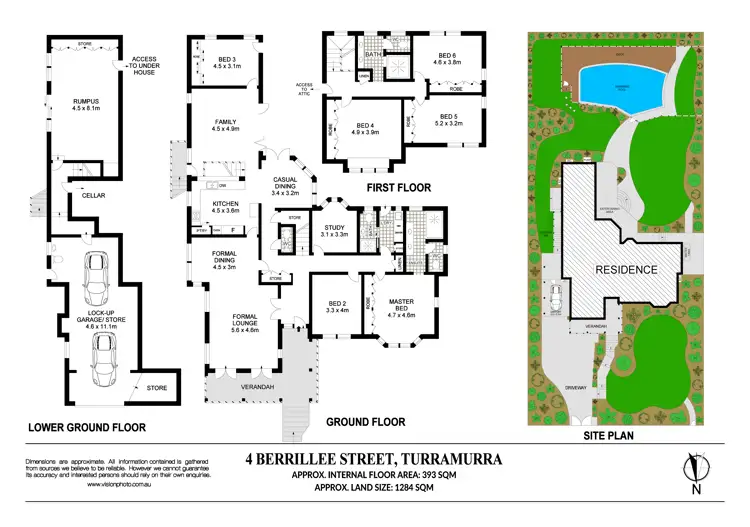 Floorplan of Homely house listing, 4 Berrillee Street, Turramurra NSW 2074