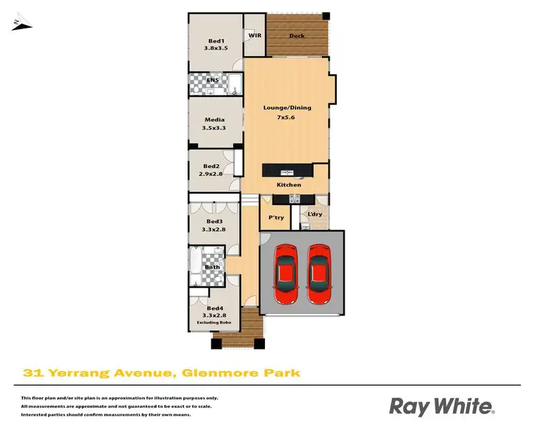 Floorplan of Homely house listing, 31 Yerrang Avenue, Glenmore Park NSW 2745