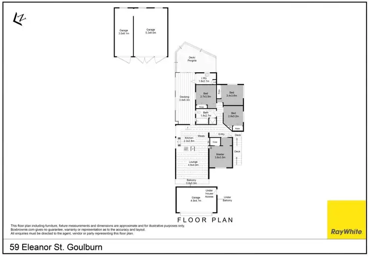 Floorplan of Homely house listing, 59 Eleanor Street, Goulburn NSW 2580