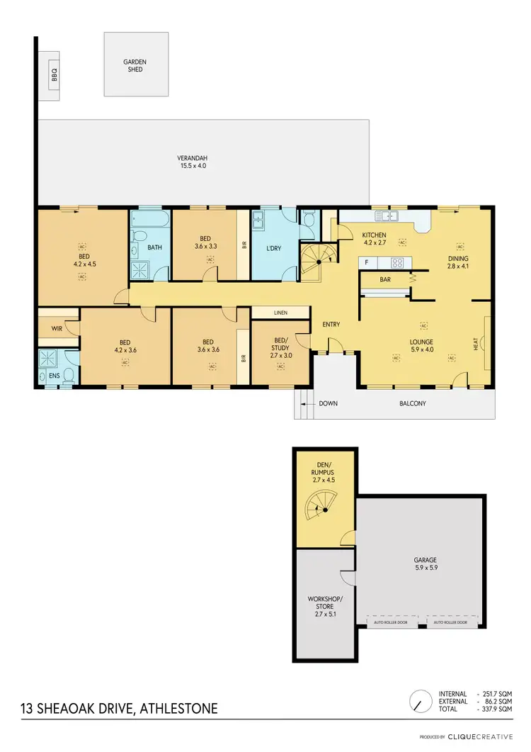 Floorplan of Homely house listing, 13 Sheoak Drive, Athelstone SA 5076