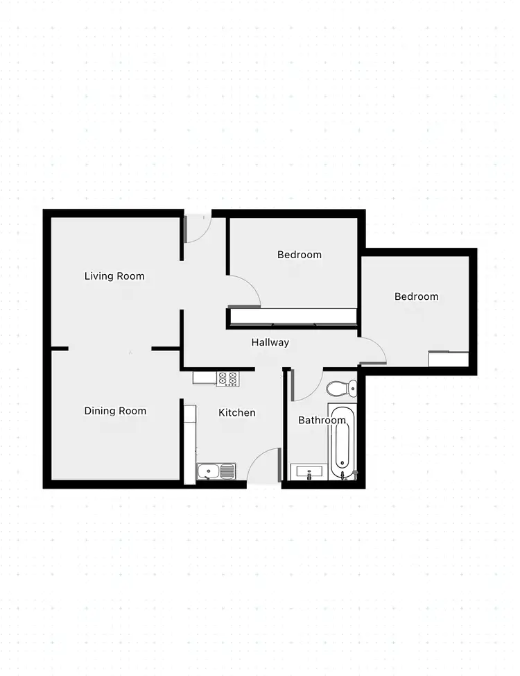Floorplan of Homely house listing, 25 Tecoma Street, Red Cliffs VIC 3496