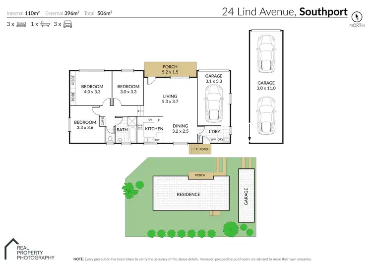 Floorplan of Homely house listing, 24 Lind Avenue, Southport QLD 4215