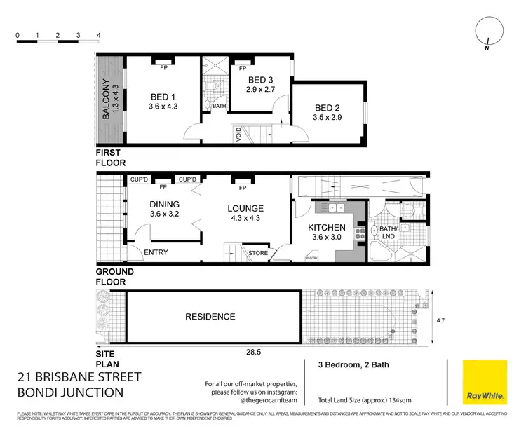 Floorplan of Homely house listing, 21 Brisbane Street, Bondi Junction NSW 2022