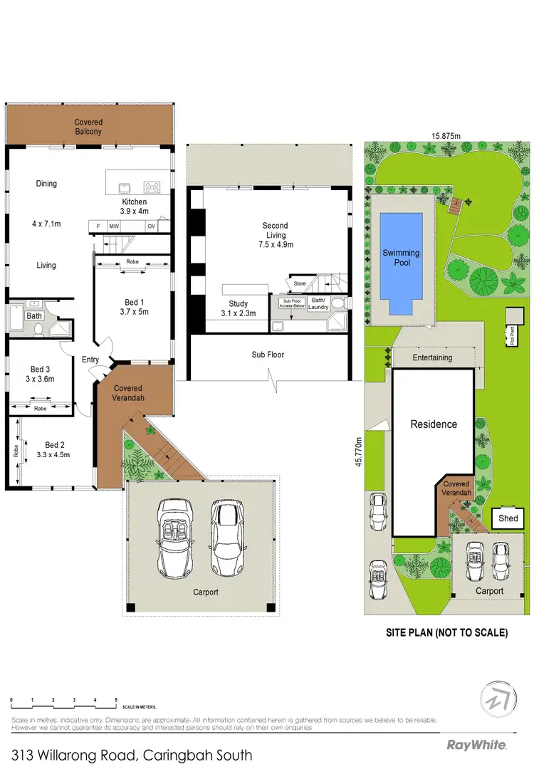 Floorplan of Homely house listing, 313 Willarong Road, Caringbah South NSW 2229