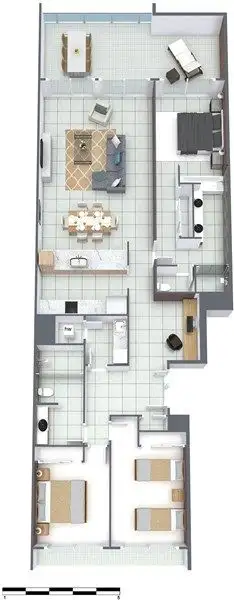 Floorplan of Homely apartment listing, 89/11 Altmann Avenue, Cannonvale QLD 4802