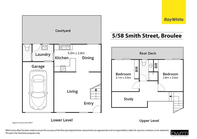 Floorplan of Homely unit listing, 5/58 Smith Street, Broulee NSW 2537