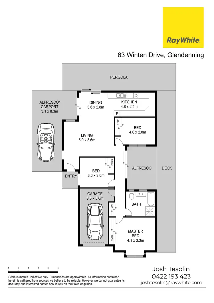 Floorplan of Homely house listing, 63 Winten Drive, Glendenning NSW 2761