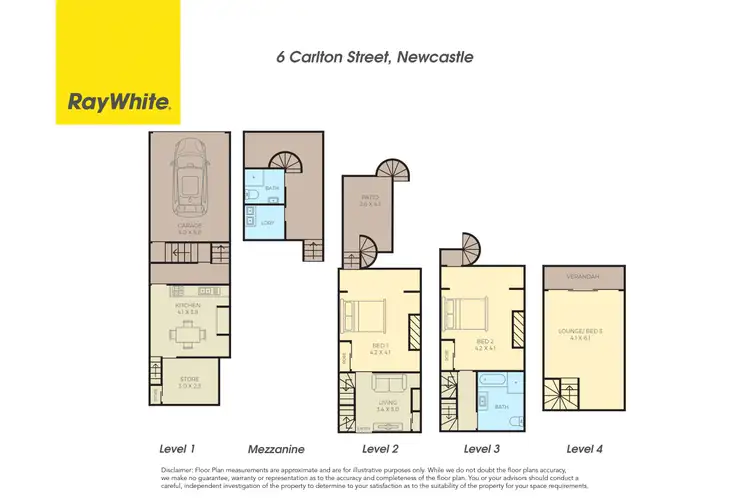 Floorplan of Homely house listing, 6 Carlton Street, Newcastle NSW 2300