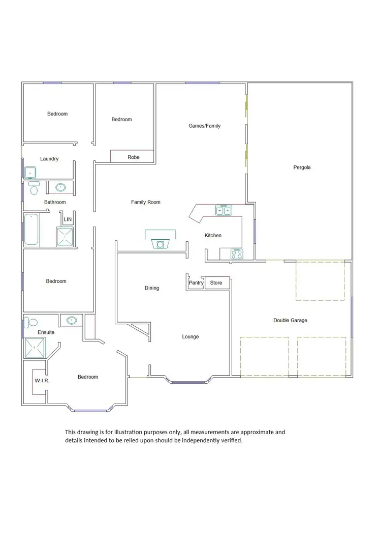 Floorplan of Homely house listing, 33 Creecoona Terrace, Bordertown SA 5268
