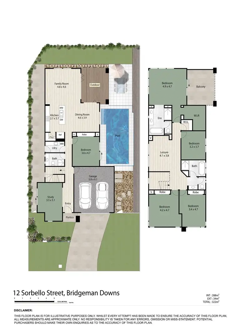 Floorplan of Homely house listing, 12 Sorbello Street, Bridgeman Downs QLD 4035