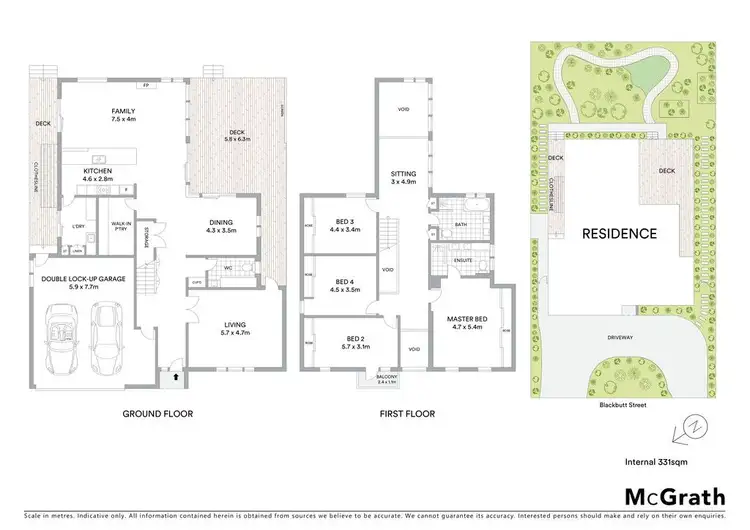 Floorplan of Homely house listing, 18 Blackbutt Street, O'connor ACT 2602