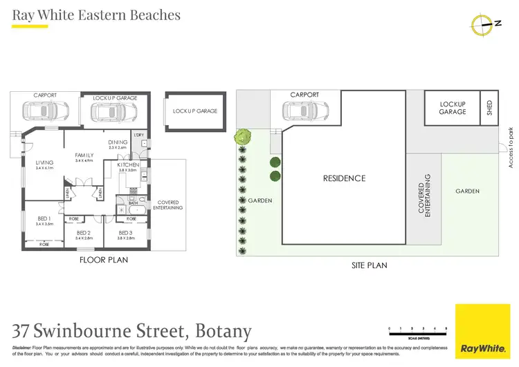 Floorplan of Homely house listing, 37 Swinbourne Street, Botany NSW 2019