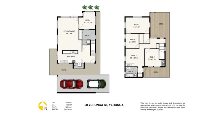 Floorplan of Homely house listing, 50 Yeronga Street, Yeronga QLD 4104