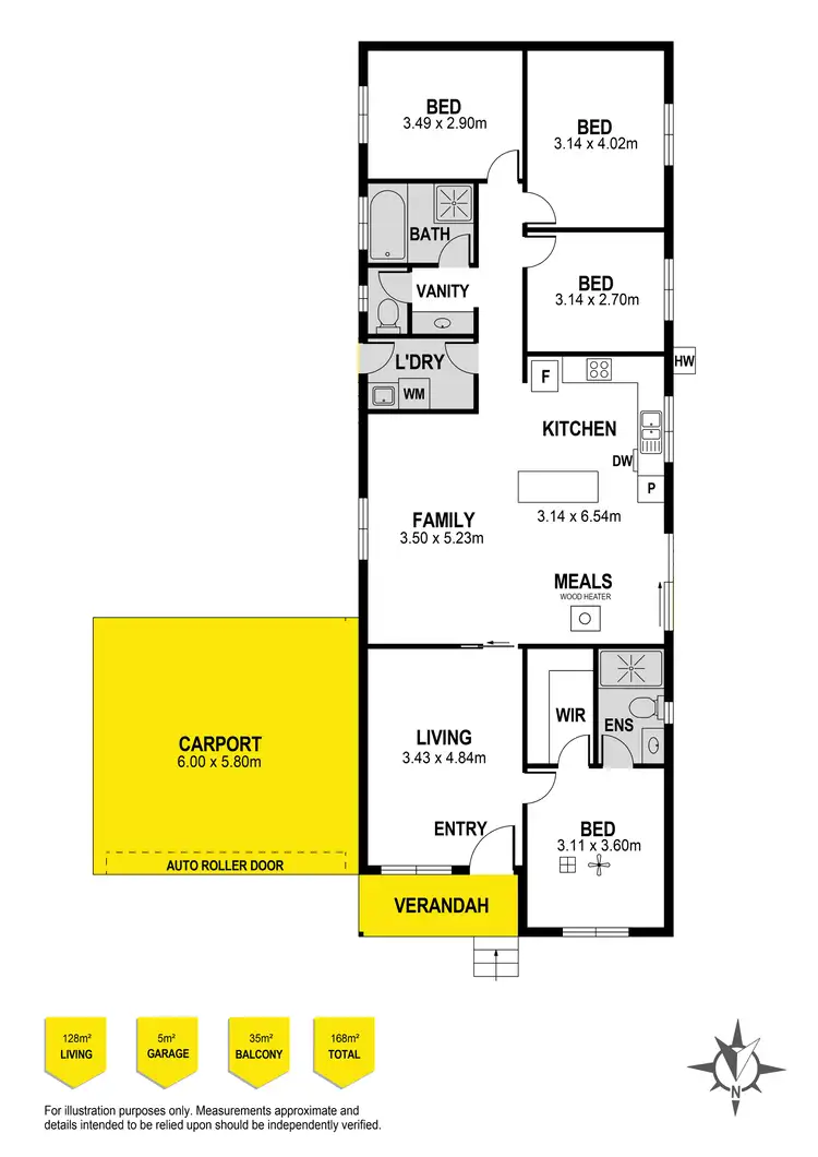 Floorplan of Homely house listing, 5 Khama Court, Hindmarsh Island SA 5214