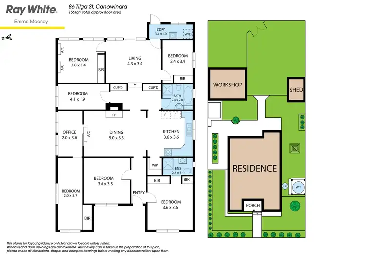 Floorplan of Homely house listing, 86 Tilga Street, Canowindra NSW 2804