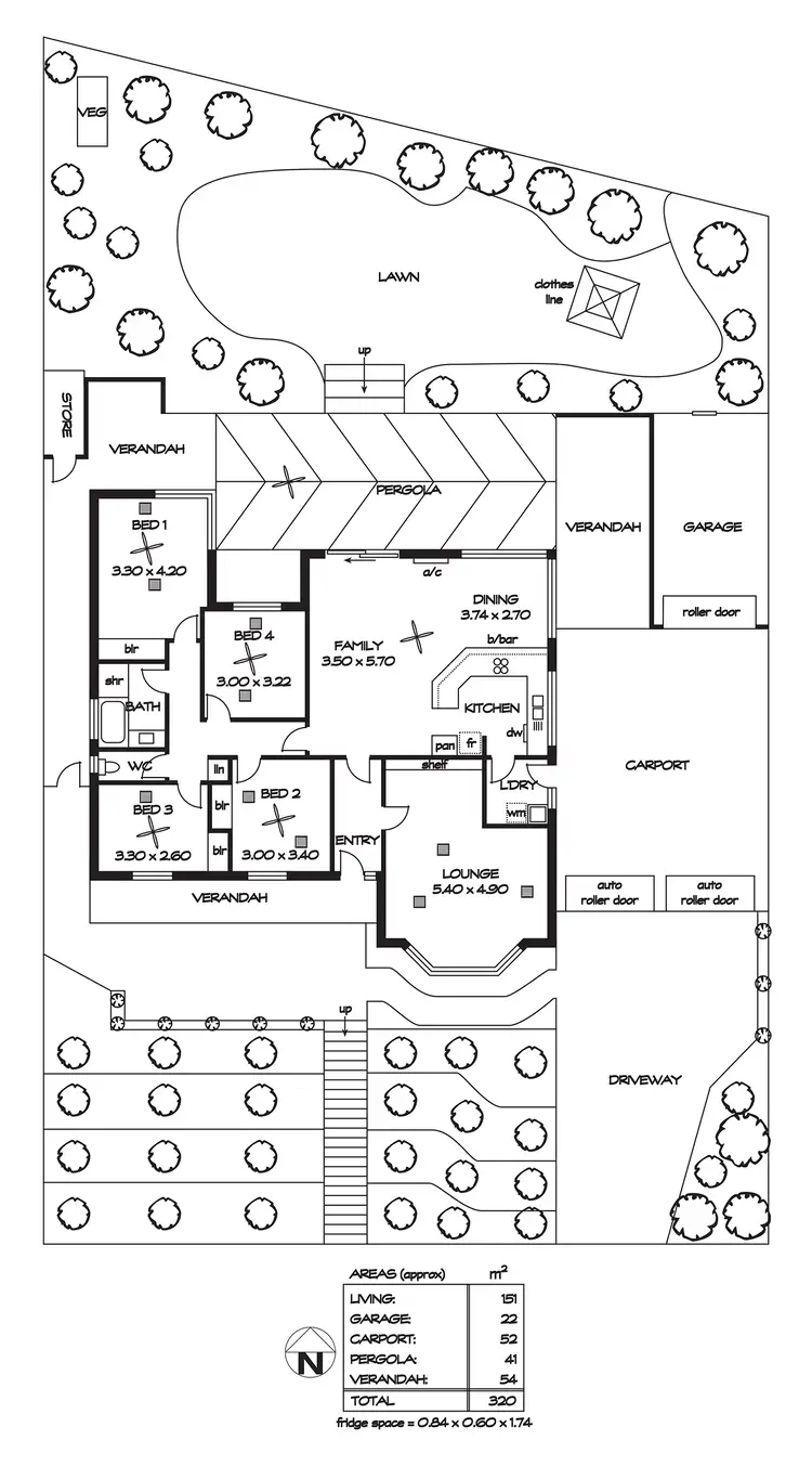 Floorplan of Homely house listing, 21 Danum Avenue, Ingle Farm SA 5098