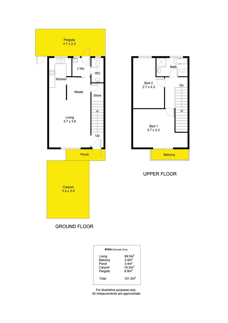Floorplan of Homely unit listing, 15/86 Esplanade, Semaphore SA 5019