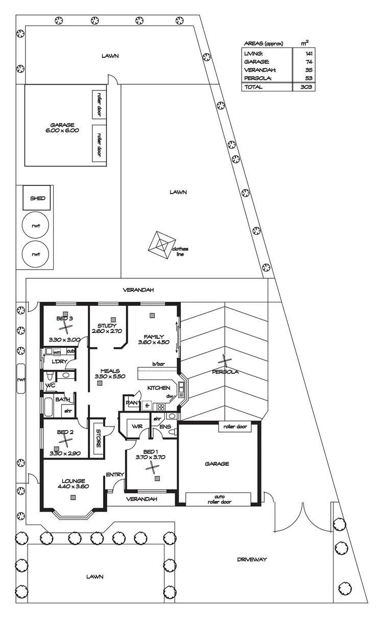 Floorplan of Homely house listing, 249 Midway Road, Elizabeth Downs SA 5113