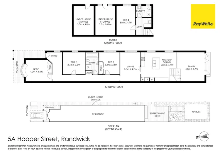 Floorplan of Homely house listing, 5A Hooper Street, Randwick NSW 2031