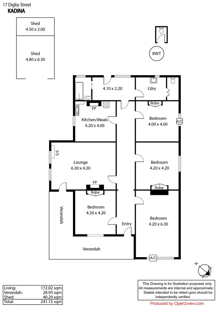 Floorplan of Homely house listing, Address available on request