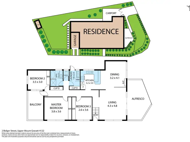 Floorplan of Homely house listing, 2-4 Bolger Street and 33 Pickworth Street, Upper Mount Gravatt QLD 4122