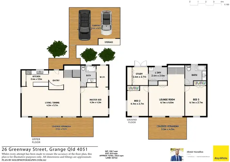 Floorplan of Homely house listing, 26 Greenway Street, Grange QLD 4051