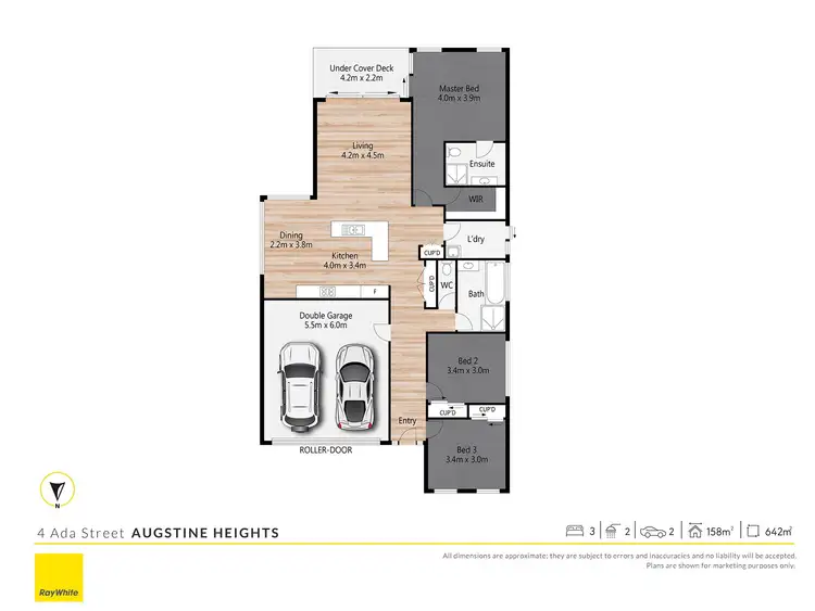 Floorplan of Homely house listing, 4 Ada Street, Augustine Heights QLD 4300