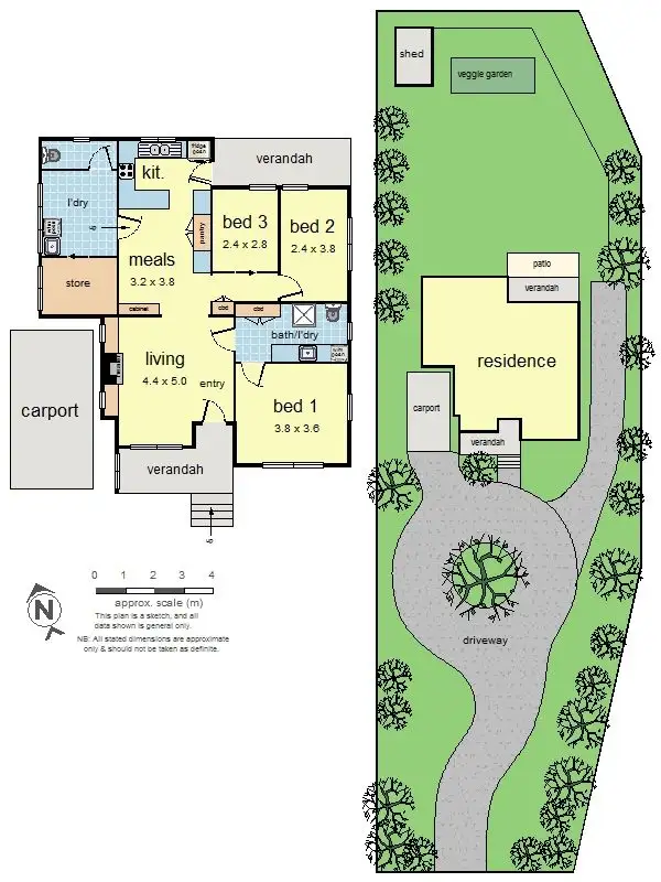 Floorplan of Homely house listing, 333 MT DANDENONG Road, Croydon VIC 3136
