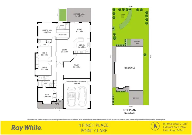 Floorplan of Homely house listing, 4 Finch Place, Point Clare NSW 2250
