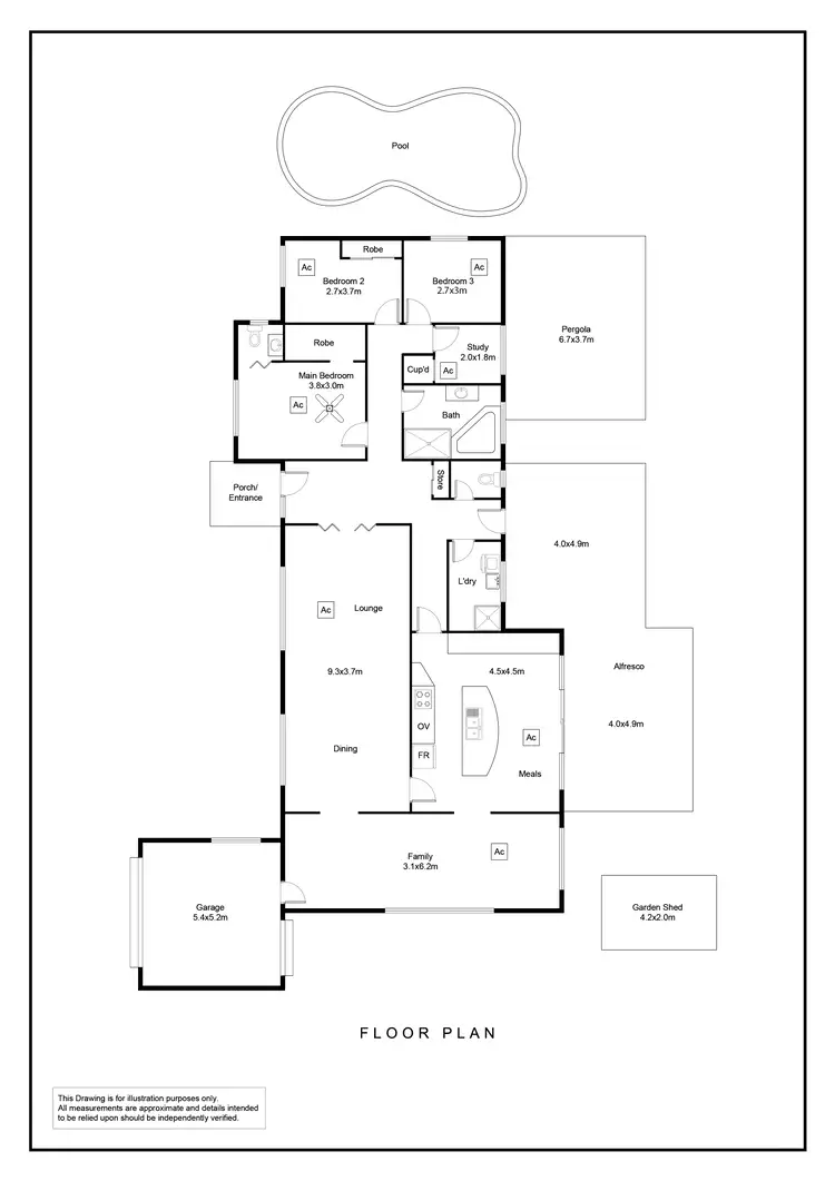 Floorplan of Homely house listing, 17 Cambridge Avenue, West Beach SA 5024