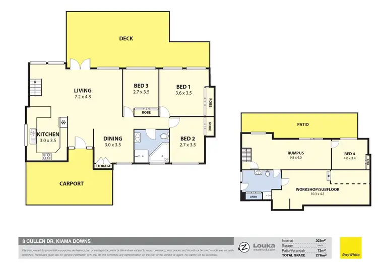 Floorplan of Homely house listing, 8 Cullen Drive, Kiama Downs NSW 2533