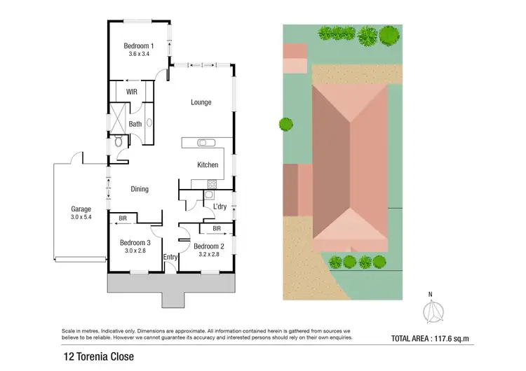 Floorplan of Homely house listing, 12 Torenia Close, Kirwan QLD 4817