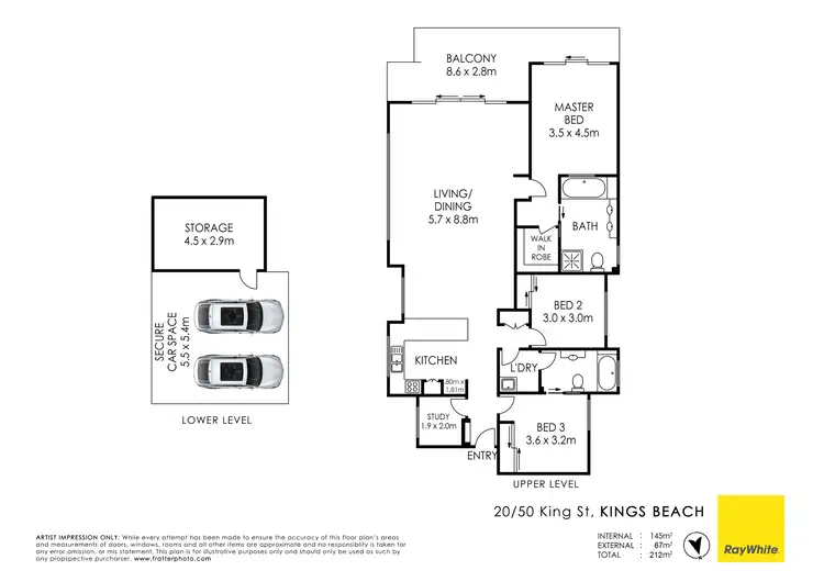 Floorplan of Homely unit listing, Unit 20/50 King Street, Kings Beach QLD 4551