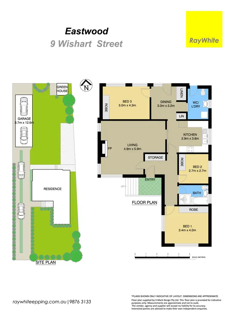 Floorplan of Homely house listing, 9 Wishart Street, Eastwood NSW 2122