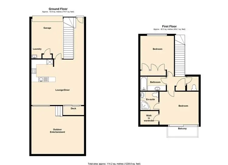 Floorplan of Homely townhouse listing, 2/33 Alva Terrace, Gordon Park QLD 4031