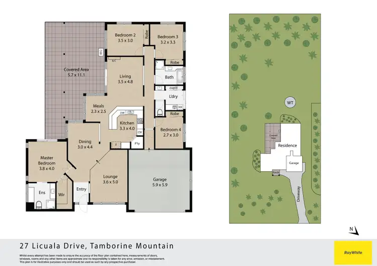 Floorplan of Homely house listing, 27 Licuala Drive, Tamborine Mountain QLD 4272