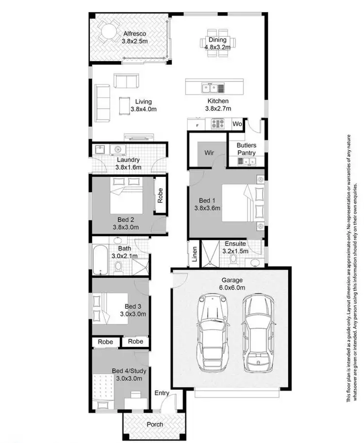 Floorplan of Homely house listing, 52 Cavalry Way, Sippy Downs QLD 4556