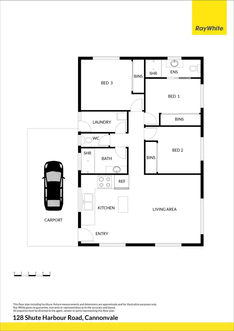 Floorplan of Homely house listing, 128 Shute Harbour Road, Cannonvale QLD 4802