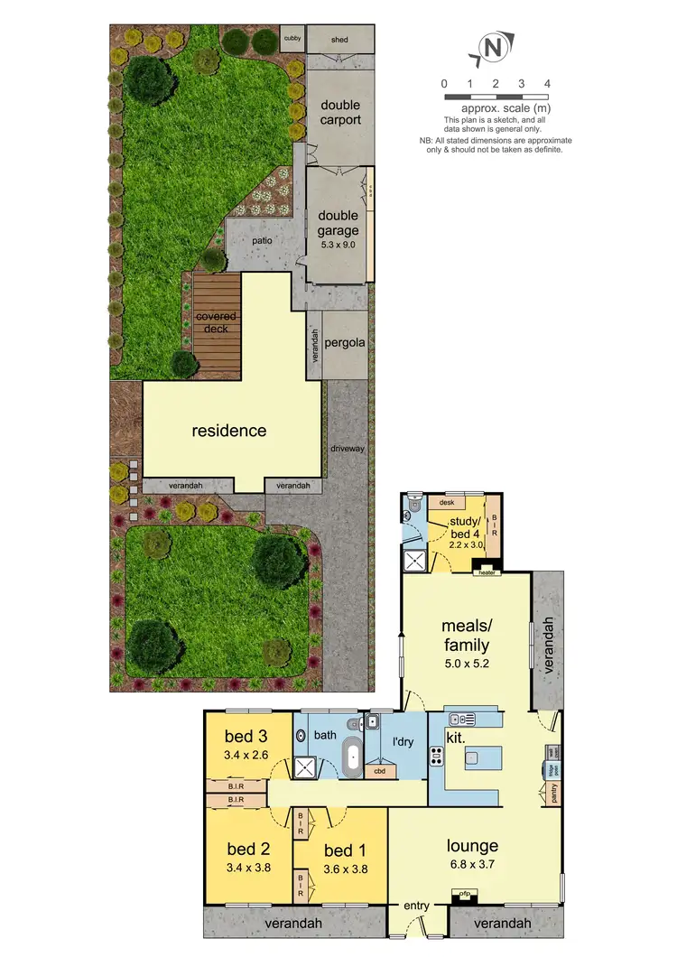 Floorplan of Homely house listing, 12 Pascoe Avenue, Croydon VIC 3136