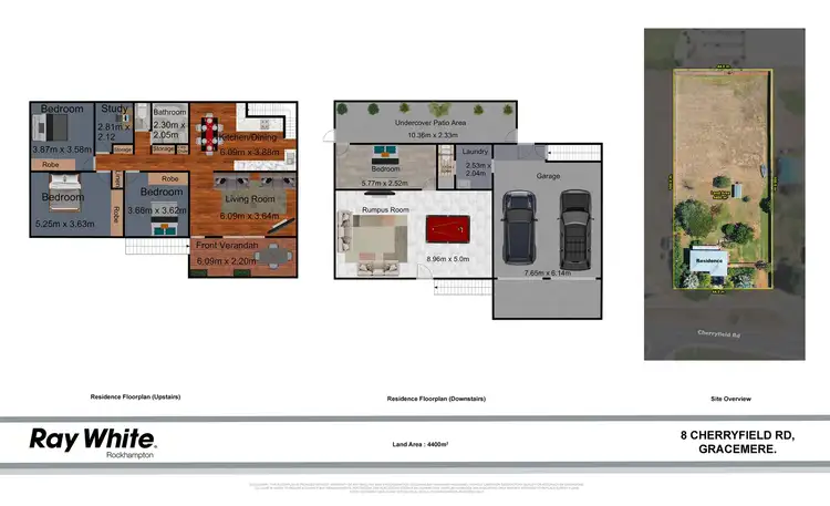 Floorplan of Homely house listing, 8 Cherryfield Road, Gracemere QLD 4702
