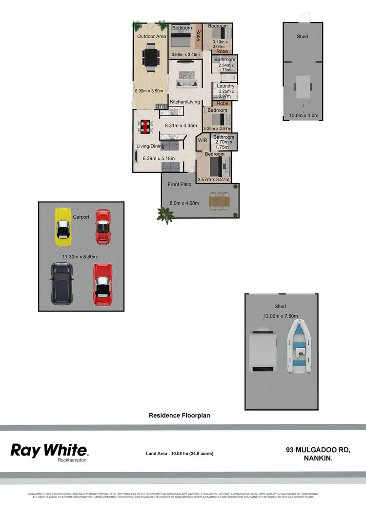 Floorplan of Homely house listing, 93 Mulgoodoo Road, Nankin QLD 4701