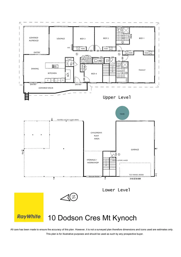 Floorplan of Homely house listing, 10 Dodson Crescent, Mount Kynoch QLD 4350