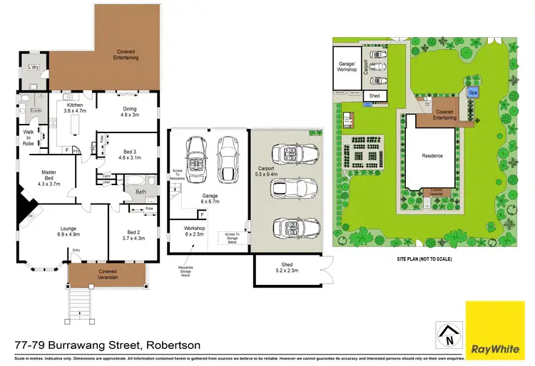 Floorplan of Homely house listing, 77-79 Burrawang Street, Robertson NSW 2577